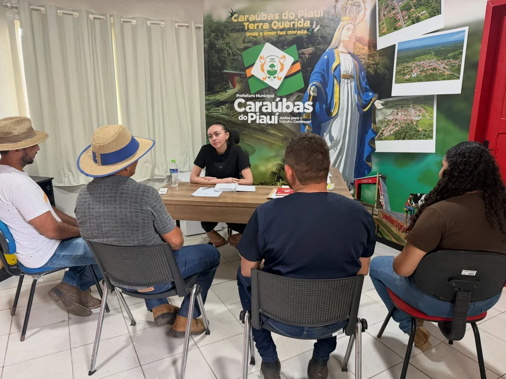 Prefeitura de Caraúbas do Piauí acompanha ações do Programa +Genética e reforça apoio à agricultura familiar