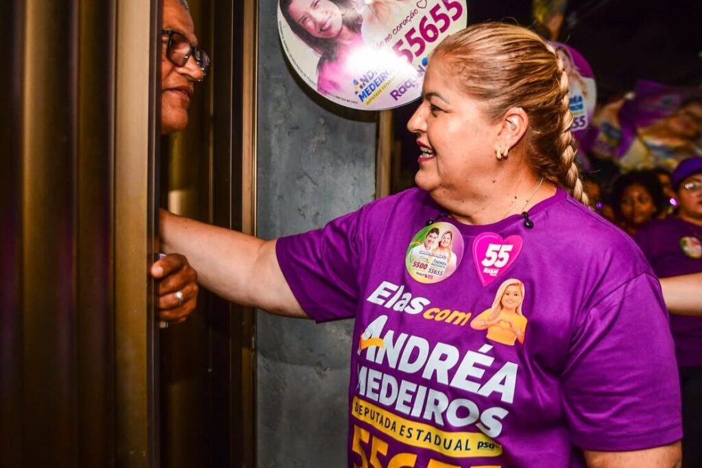 TRE-PE determina suspensão de perfil e retirada de publicações sobre Andréa Medeiros
