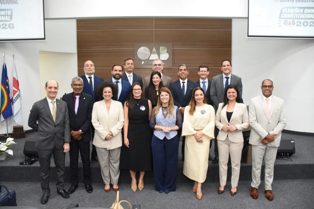 OAB-PE define ordem de sabatina dos candidatos ao Quinto Constitucional