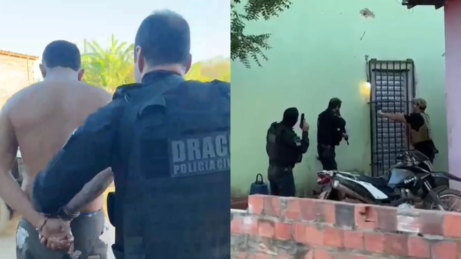 Suspeitos de tentativa de homicídio e ameaças contra policial civil são presos em operação no Piauí