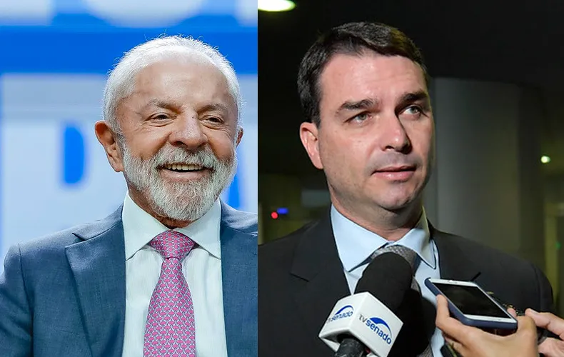Real Time: Flávio Bolsonaro tem 45%, e Lula, 44% no segundo turno