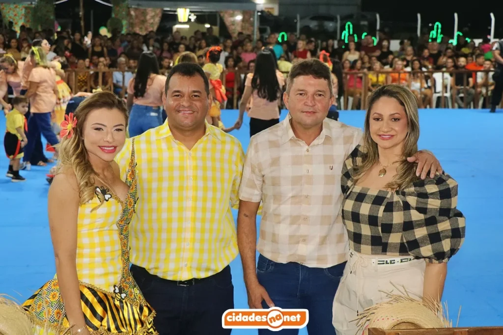 Arraiá das Escolas Municipais de Geminiano reúne estudantes e famílias em grande celebração da educação e da cultura